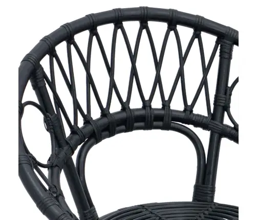 Valgomasis Krėslas 2 Pcs Juoda 65 X 55,5 X 81 Cm