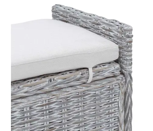 Panipaigaga Pink Padjaga Valge Pesu 110 X 40 X 50 Cm Rotang