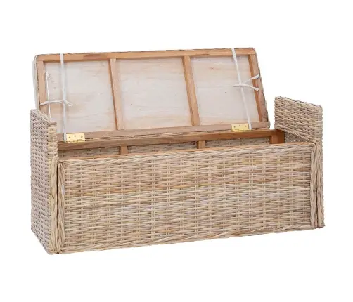 Panipaigaga Pink Padjaga Neutraalne 110 X 40 X 50 Cm Rotang