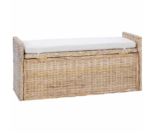 Panipaigaga Pink Padjaga Neutraalne 110 X 40 X 50 Cm Rotang