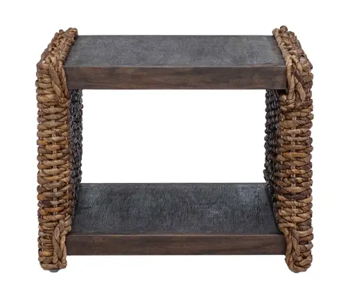 Külglaud Neutraalne 44.5 X 45 X 45 Cm Tugev Mahagoni Puit