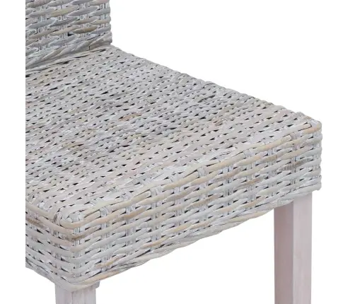 Ēdamistabas Krēsls 2 Pcs Balts Mazgāt 45 X 54 X 93 Cm Vidaxl