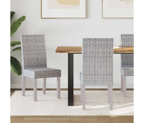 Ēdamistabas Krēsls 2 Pcs Balts Mazgāt 45 X 54 X 93 Cm Vidaxl