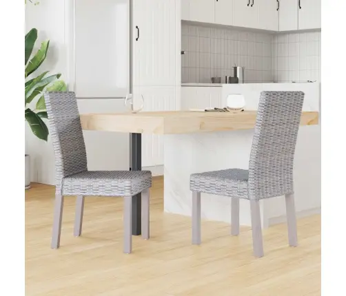 Ēdamistabas Krēsls 2 Pcs Balts Mazgāt 45 X 54 X 93 Cm Vidaxl