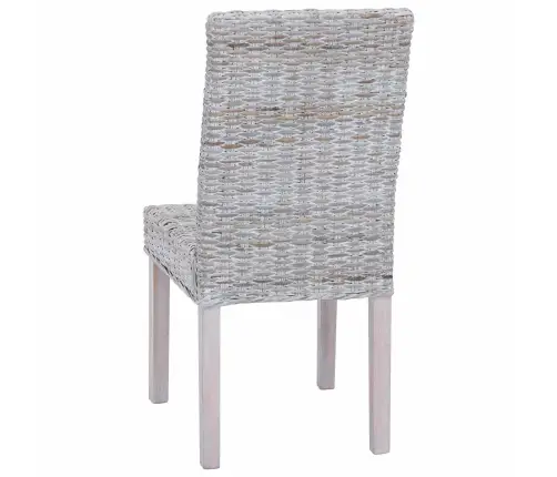 Ēdamistabas Krēsls 2 Pcs Balts Mazgāt 45 X 54 X 93 Cm Vidaxl