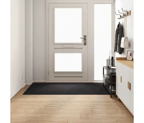 Paklāja Skrējējs Antracīts 100 X 200 Cm 100% Polipropilēns Vidaxl