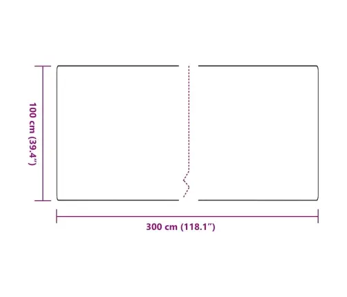 Kilimėlio Bėgimo Kilimas Tamsiai Pilka 100 X 300 Cm