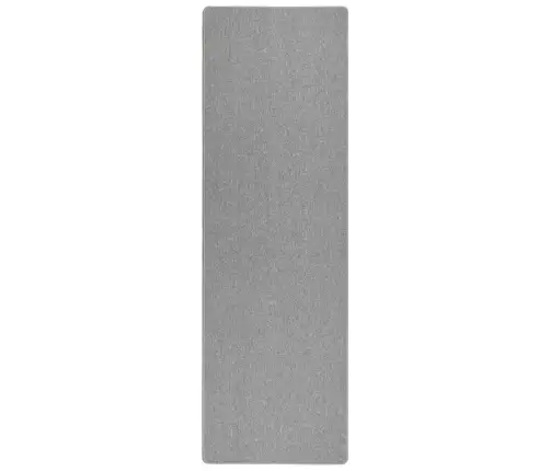 Paklāja Skrējējs Gaiši Pelēks 80 X 500 Cm 100% Polipropilēns Vidaxl