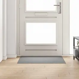 Paklāja Skrējējs Gaiši Pelēks 100 X 100 Cm 100% Polipropilēns Vidaxl