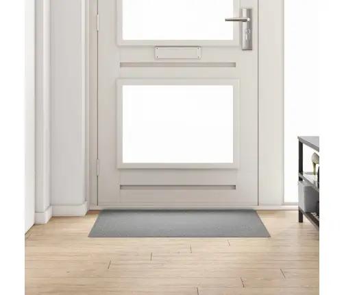 Paklāja Skrējējs Gaiši Pelēks 100 X 100 Cm 100% Polipropilēns Vidaxl