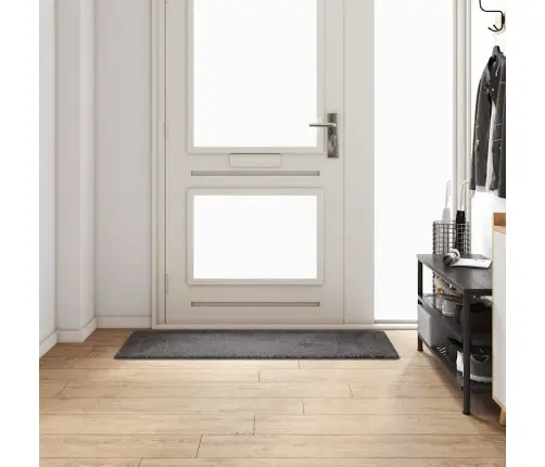 Paklāja Skrējējs Pelēka 50 X 150 Cm 100% Polipropilēna Kušķis Vidaxl