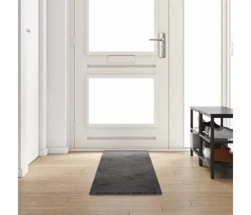 Paklāja Skrējējs Pelēka 50 X 300 Cm 100% Polipropilēna Kušķis Vidaxl