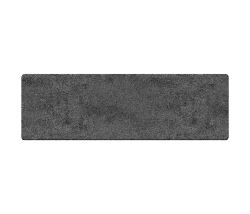 Paklāja Skrējējs Pelēka 100 X 250 Cm 100% Polipropilēna Kušķis Vidaxl