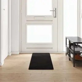 Paklāja Skrējējs Melna 50 X 250 Cm 100% Polipropilēna Kušķis Vidaxl