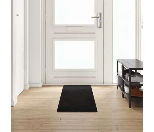 Paklāja Skrējējs Melna 50 X 250 Cm 100% Polipropilēna Kušķis Vidaxl