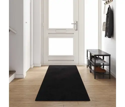 Vaip Jooksur Must 80 X 400 Cm 100% Polüpropüleen Tuft