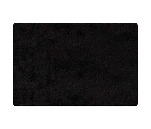 Paklāja Skrējējs Melna 100 X 150 Cm 100% Polipropilēna Kušķis Vidaxl