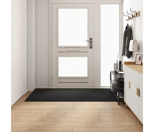 Vaip Jooksur Must 100 X 200 Cm 100% Polüpropüleen Tuft