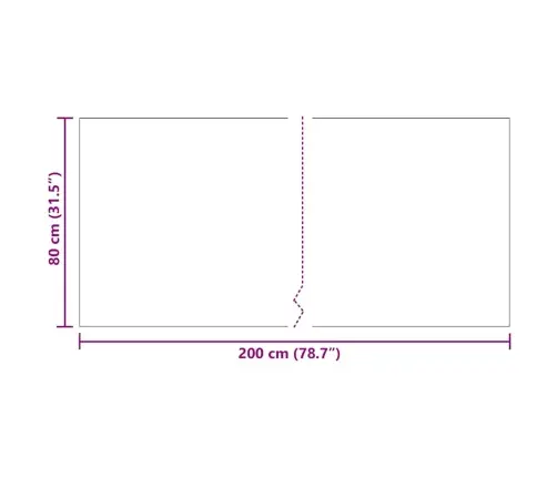 Vaip Jooksur Hall 80 X 200 Cm Kangas
