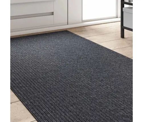 Kilimėlio Bėgimo Kilimas Pilka 80 X 250 Cm Audinys