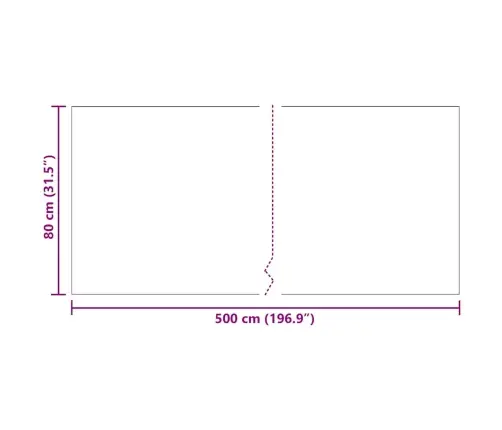 Vaip Jooksur Hall 80 X 500 Cm Kangas