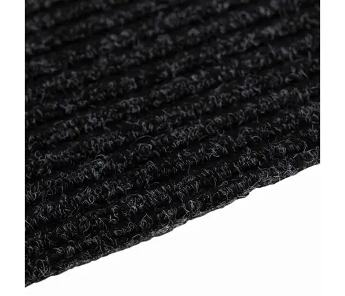 Paklāja Skrējējs Antracīts 80 X 150 Cm Audums Vidaxl