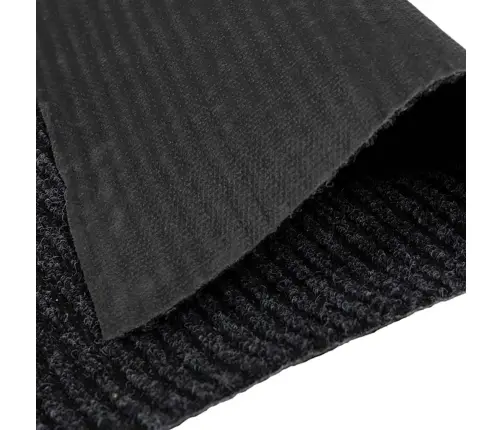 Paklāja Skrējējs Antracīts 80 X 150 Cm Audums Vidaxl
