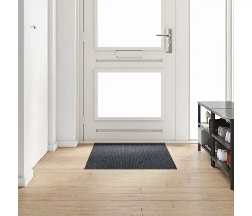 Paklāja Skrējējs Antracīts 80 X 150 Cm Audums Vidaxl