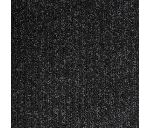 Paklāja Skrējējs Antracīts 80 X 250 Cm Audums Vidaxl