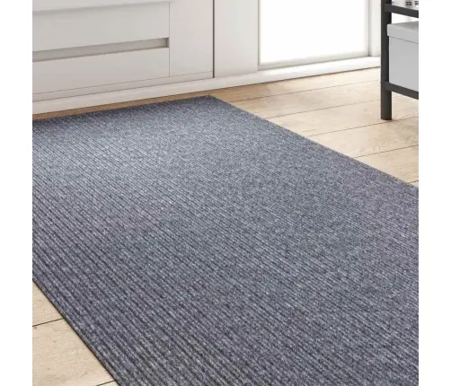 Kilimėlio Bėgimo Kilimas Šviesiai Pilka 80 X 250 Cm Audinys