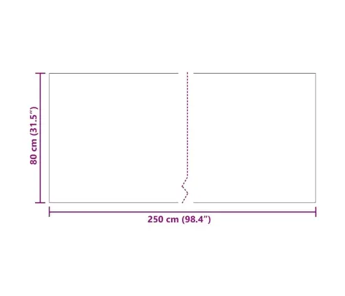 Kilimėlio Bėgimo Kilimas Šviesiai Pilka 80 X 250 Cm Audinys
