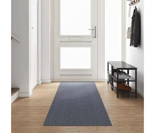 Kilimėlio Bėgimo Kilimas Šviesiai Pilka 80 X 400 Cm Audinys