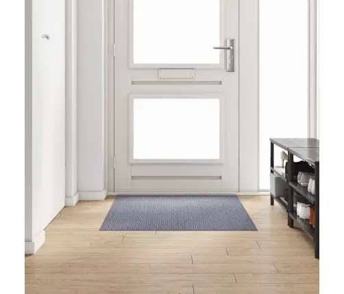 Paklāja Skrējējs Gaiši Pelēks 100 X 150 Cm Audums Vidaxl