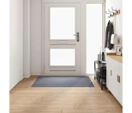 Paklāja Skrējējs Gaiši Pelēks 100 X 150 Cm Audums Vidaxl