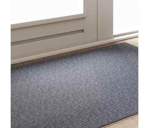 Paklāja Skrējējs Gaiši Pelēks 100 X 150 Cm Audums Vidaxl