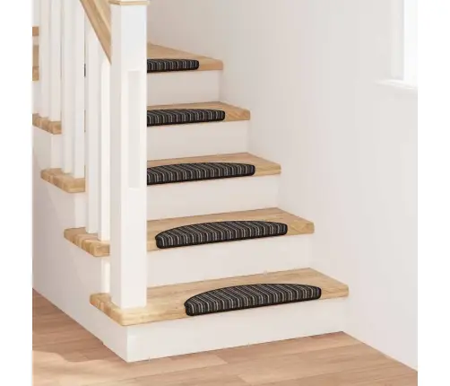 Savaime Prilipantys Laiptų Kilimėliai 15 Pcs Antracitas