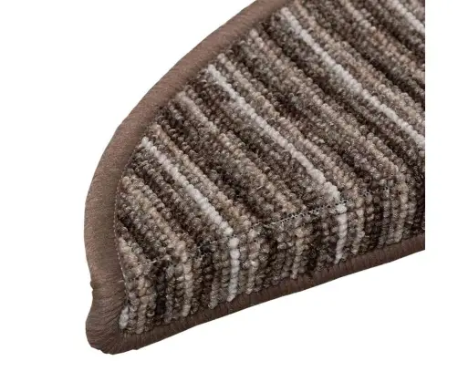 Savaime Prilipantys Laiptų Kilimėliai 15 Pcs Ruda