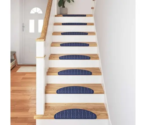 Savaime Prilipantys Laiptų Kilimėliai 15 Pcs Mėlyna