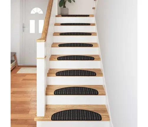 Iseliimuvad Treppimatid 15 Pcs Antratsiit 65 X 21 X 4 Cm