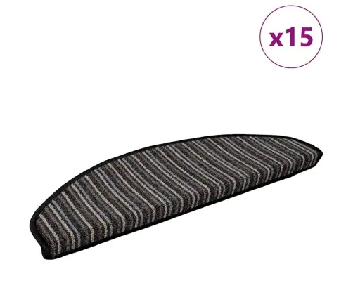 Iseliimuvad Treppimatid 15 Pcs Antratsiit 65 X 21 X 4 Cm