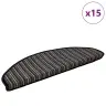 Iseliimuvad Treppimatid 15 Pcs Antratsiit 65 X 21 X 4 Cm