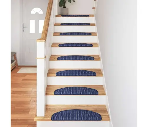 Iseliimuvad Treppimatid 15 Pcs Sinine 65 X 21 X 4 Cm