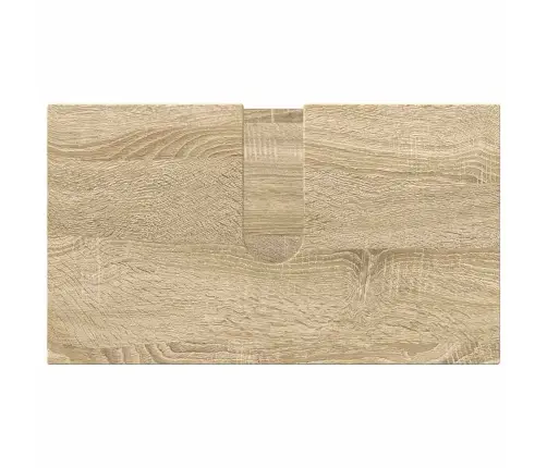 Vannas Istabas Mēbeļu Komplekts Ar Durvīm 3 Pcs Sonomas Ozola Vidaxl