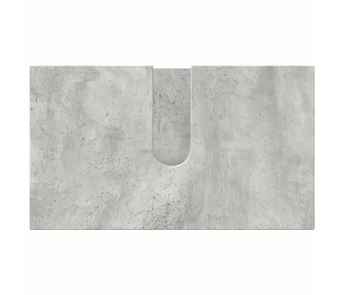 Vannas Istabas Mēbeļu Komplekts Ar Durvīm 3 Pcs Betona Pelēka Vidaxl