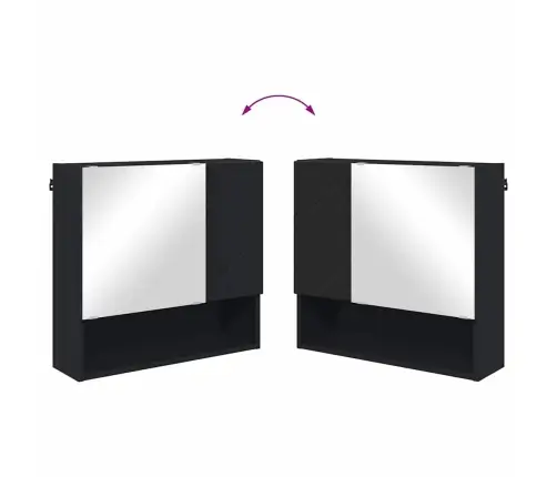 Vannas Istabas Mēbeļu Komplekts Ar Atvilktni 3 Pcs Melna Vidaxl