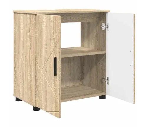 Vannas Istabas Mēbeļu Komplekts Ar Atvilktni 3 Pcs Sonoma Ozols Vidaxl