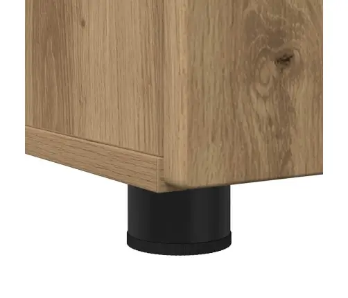 Vannas Istabas Mēbeļu Komplekts Ar Durvīm 3 Pcs Artisānā Ozols Vidaxl