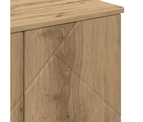 Vannas Istabas Mēbeļu Komplekts Ar Durvīm 3 Pcs Artisānā Ozols Vidaxl