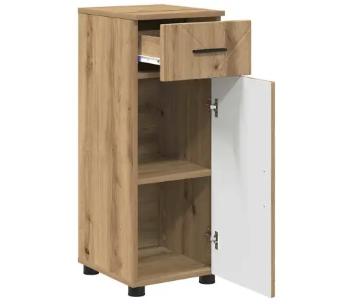 Vannas Istabas Mēbeļu Komplekts Ar Durvīm 3 Pcs Artisānā Ozols Vidaxl