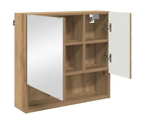 Vannas Istabas Mēbeļu Komplekts Ar Durvīm 3 Pcs Artisānā Ozols Vidaxl